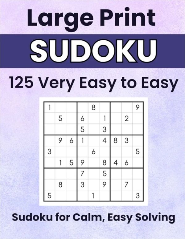 Calm Sudoku book cover