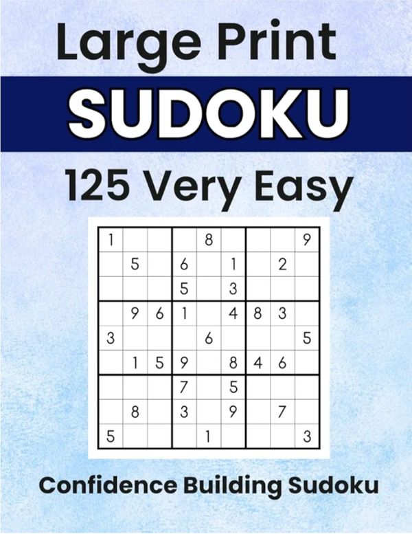 Confidence Building Sudoku book cover