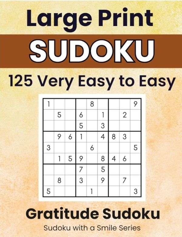 Gratitude Sudoku book cover
