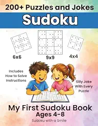 My First Sudoku Book for kids book cover