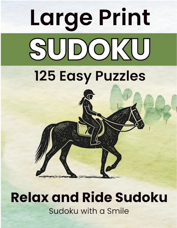 Relax and Ride Sudoku book cover