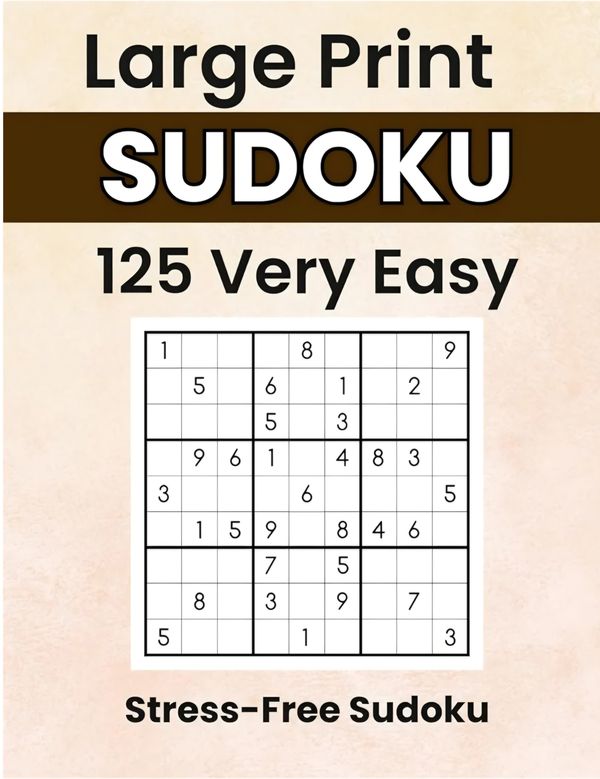 Stress-Free Sudoku book cover