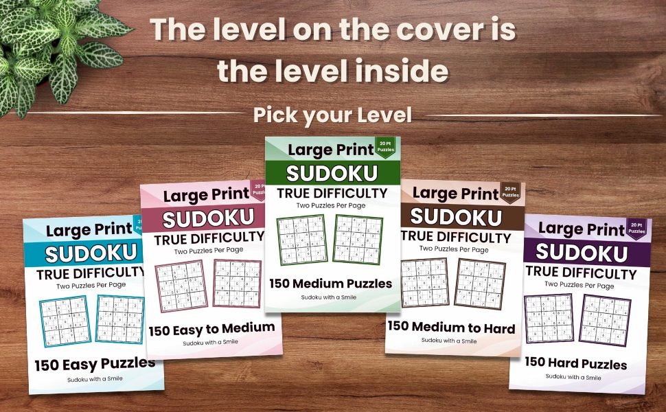 True Difficulty series - the level on the cover is the level inside - all five books